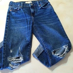 Forever 21 Distressed Jeans